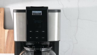 Bella Pro Series - Single Serve & 12-Cup Coffee Maker Combo - Black