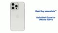 Best Buy essentials™ - Soft-Shell Case for iPhone 15 Pro Features video 1 minutes 30 seconds
