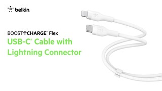 Belkin 6.6' BoostCharge Pro Flex USB-C Lightning Connector Cable + Strap -  Pink Chic - Yahoo Shopping