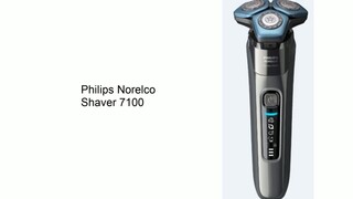  Philips Norelco - Afeitadora eléctrica recargable para hombre,  serie 7100, para hombre en húmedo/seco, para hombre, acero metálico moderno  : Belleza y Cuidado Personal