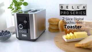 Bella Pro Series 4-Slice Digital Touchscreen Toaster  - Best Buy