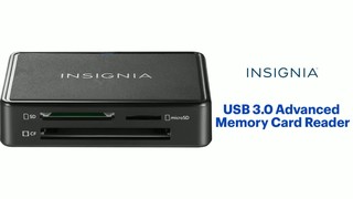 Insignia™ USB 3.0 Memory Card Reader Black NS-DCR30S2K - Best Buy