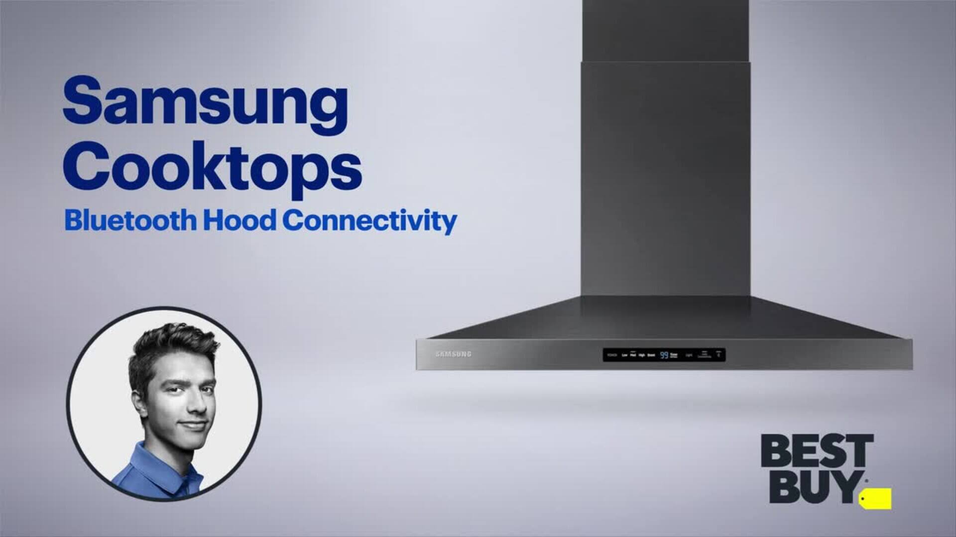 Samsung 36" Induction Cooktop with WiFi and Virtual Flame Stainless