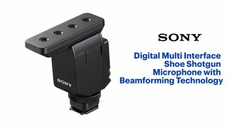 Sony ECMB10 Multi-directional Shotgun Microphone ECMB10 - Best Buy
