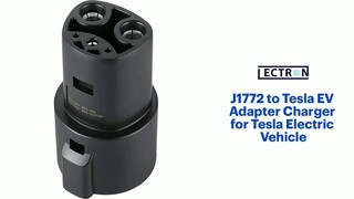 Rexing J1772 to Tesla Electric Vehicle (EV) Charger Adapter for Tesla Black  BBY-J1772T-ADPTR - Best Buy