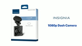 Best Buy: Insignia™ Front and Rear-Facing Camera Dash Cam Black NS-DCDCHH2