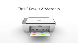 HP DeskJet 2755e Wireless Color inkjet-printer, Print, scan, copy, Easy  setup, Mobile printing, Best-for home, Instant Ink with HP+,white
