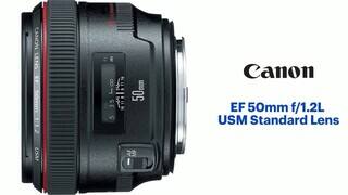 Canon EF 50mm f/1.2L USM Standard Lens Black 1257B002 - Best Buy