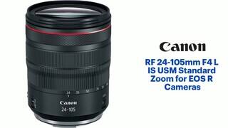 Canon RF24-105mm F4 L IS USM Standard Zoom for EOS R-Series