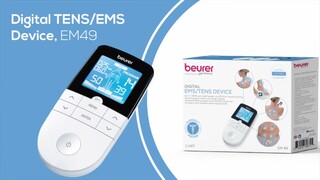 Beurer Digital EMS + TENS Device White EM49 - Best Buy