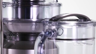 Breville Juice Fountain® Cold - 70 oz. Jug Capacity Centrifugal Juicer,  Silver