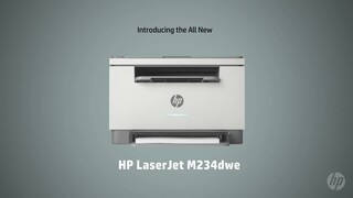 Best Buy: HP LaserJet M234dwe Wireless Black-and-White Laser Printer with 6  months of Toner through HP+ White & Slate M234dwe