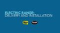 How to Prep for Electric Range Delivery and Installation video 1 minutes 17 seconds