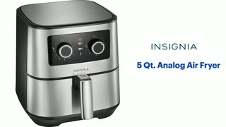 Best Buy: Insignia™ 5 Qt. Digital Air Fryer Stainless Steel NS-AF5DSS2