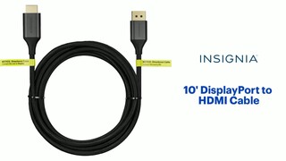 Insignia™ DisplayPort to HDMI Adapter Black NS-PADPHD - Best Buy