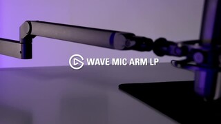 Elgato Wave Mic Arm LP Premium Low Profile Microphone Profile Black  10AAN9901