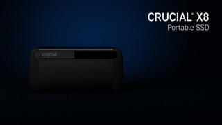 Best Buy: Crucial X8 1TB External USB-C 3.2 Gen 2/USB-A Portable