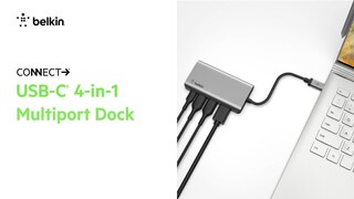 BELKIN Multiprise parafoudre 4 prises + ports USB-C / USB-A Blanc (SRB –  MediaMarkt Luxembourg