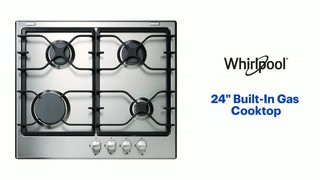 WCG52424AS by Whirlpool - 24-inch Gas Cooktop with Sealed Burners