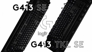 Logitech G413 TKL SE Tenkeyless Wired Mechanical Tactile Switch