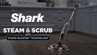 Shark S7201 Steam & Scrub with Steam Blaster Technology Hard Floor Steam Mop