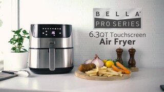 Bella Pro Series – 6-qt. Digital Air Fryer with Stainless Finish –  Stainless Steel – The Market Depot