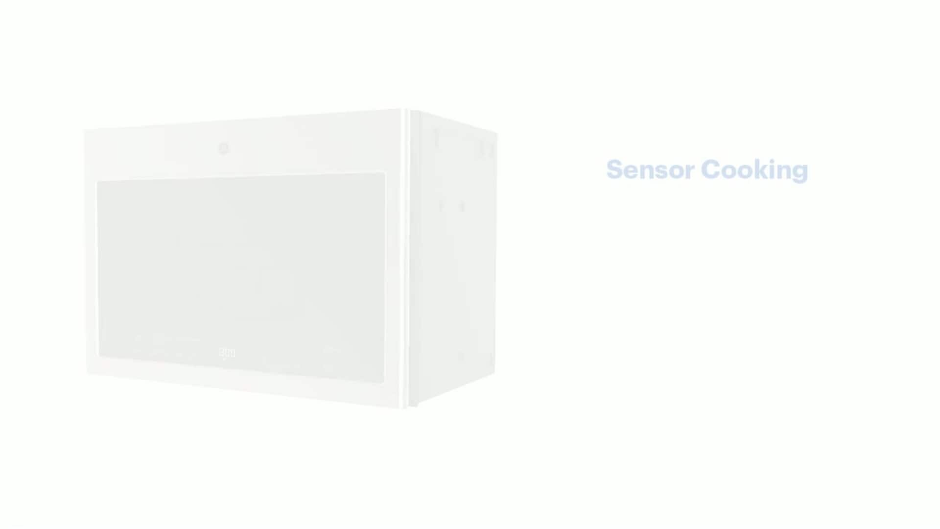 GE 1.4 Cu. Ft. OvertheRange Microwave with Sensor Cooking and LED