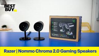 Best Buy: Razer Nommo Chroma 2.0 Gaming Speakers (2-Piece) Black