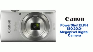CAMARA DIGITAL CANON POWER SHOT ELPH 180 ROJA LCD 2.7 20 MEGAPIXELES