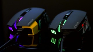 Best Buy: CORSAIR Scimitar PRO Wired Optical Gaming Mouse RGB Lighting Yellow SCIMITAR PRO