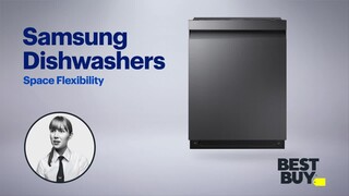 Samsung Energy Star 48dB Top Control Dishwasher with StormWash- Black  Stainless Steel