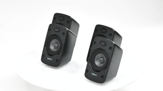Logitech Z906 5.1-Channel Satellite Surround Sound Speaker System (6-Piece)  Black 980-000467 - Best Buy