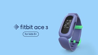 Blue Fitbit Unisex-Youth Ace 3 Activity Tracker One Size