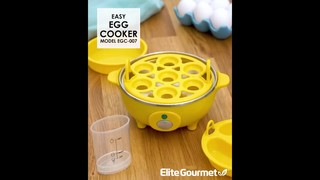Elite Gourmet 7-Egg Automatic Egg Cooker Yellow EGC-007Y - Best Buy