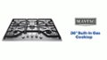 Maytag - 36" Built-In Gas Cooktop Features video 0 minutes 39 seconds