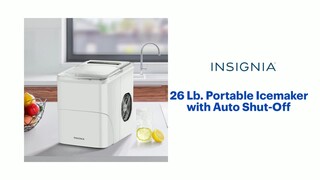 Insignia Portable 26lbs Ice Maker 619 0013