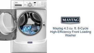 maytag 4.3 front load washer