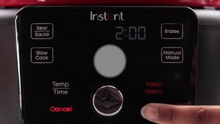 6-Quart Precision Dutch Oven Multi-Cooker - Red, Instant