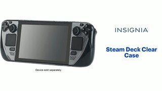 Insignia™ Clear Case for Steam Deck & Steam Deck OLED Clear