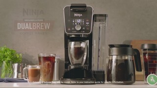 Ninja DualBrew 12-Cup Coffee Maker with K-Cup compatibility and 3 brew  styles 622356569712