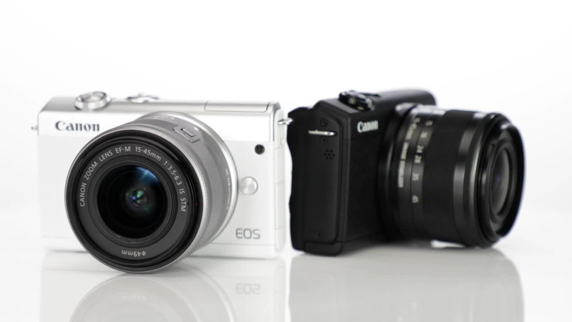 Canon EOS M200 Mirrorless Camera with EF-M 15-45mm Lens Black