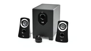 Logitech Z313 2.1-Channel Speaker System (3-Piece) Black 980-000382 - Best  Buy