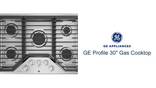 PGP9030SLSSGE Profile GE Profile™ 30 Built-In Tri-Ring Gas Cooktop with 5  Burners and Included Extra-Large Integrated Griddle STAINLESS STEEL -  Westco Home Furnishings
