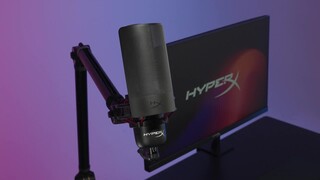 HyperX QuadCast Wired Multi-Pattern USB Electret Condenser Microphone  4P5P6AA/HX-MICQC-BK - Best Buy