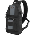 Front Standard. Lowepro - Slingshot 102 AW Camera Shoulder Bag - Black.