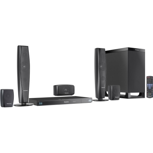 Best Buy: Panasonic 1250W 7.1-Channel Home Theater System with Blu-ray Disc  Player SC-BT300