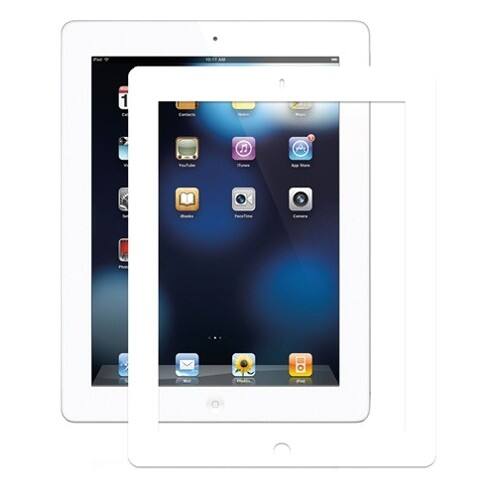 Front Standard. Moshi - iVisor AG for the New iPad - White.