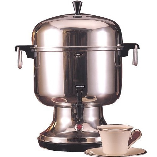 Farberware #130-A Super Fast Stainless Steel Coffee Urn Maker 12-30 Cups ~  T43