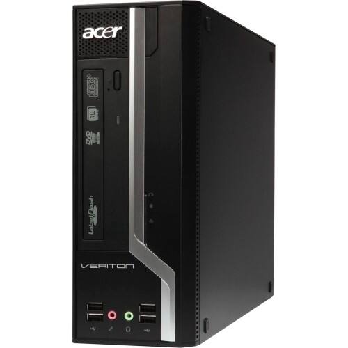 Front Standard. Acer - Veriton Desktop Computer - 2 GB Memory - 320 GB Hard Drive.