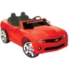Front Large. National Products - Chevrolet Camaro 12 Volt Car Riding Toy - Red.